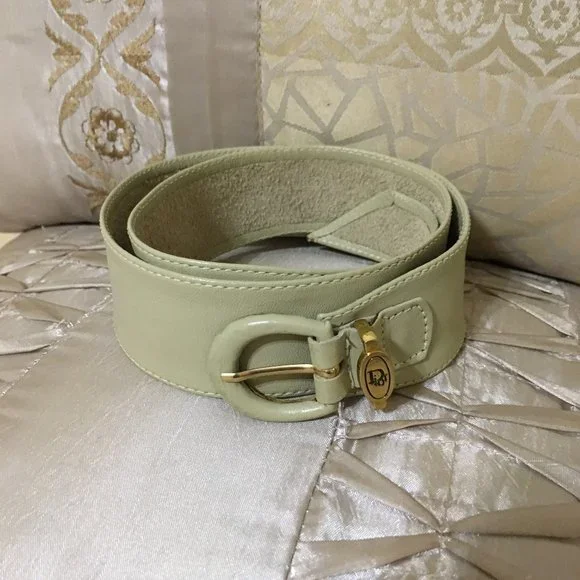 Dior | Accessories | Vintage Dior Genuine Leathersuede Belt  display picture 2